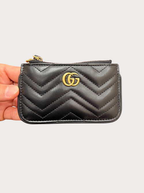 GUCCI Coin Case Leather(Noir) - LONDONKELLY 英國名牌代購