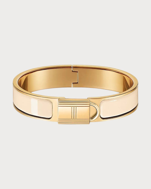 HERMES Clic Cadenas Bracelet | 愛馬仕 手鑄 (Beige)