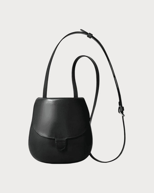 LEMAIRE Il Bussetto For Lemaire Cartridge Bag Vegetable Leather(Small/Black) - LONDONKELLY 英國名牌代購