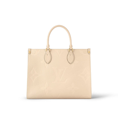 LOUIS VUITTON M45595 Onthego MM Tote Bag | 路易威登 手提袋 (Cream)