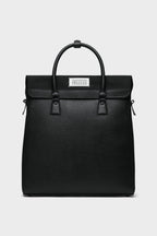 MAISON MARGIELA MM Black Leather 5AC Backpack with Handle | 背囊 (黑色) - LONDONKELLY 英國名牌代購