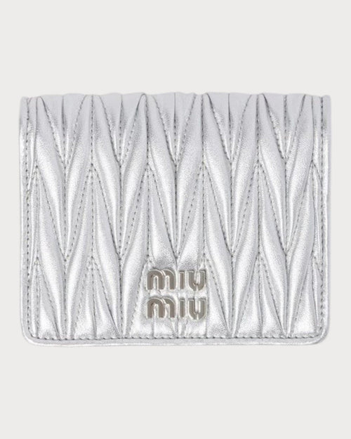 MIU MIU Matelasse Nappa Leather Wallet | 繆繆 銀包 (多色) - LONDONKELLY 英國名牌代購