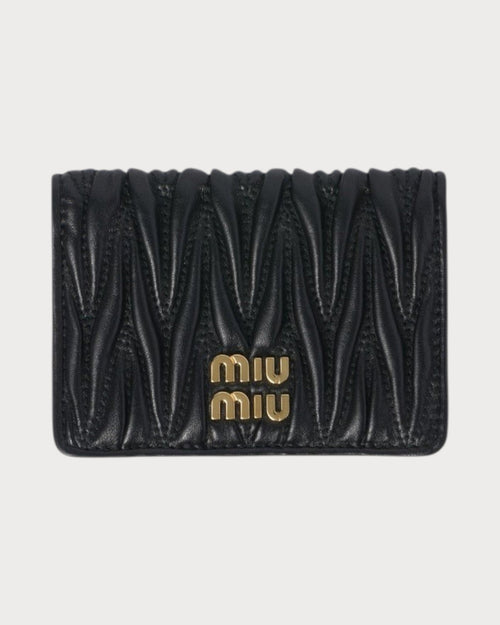 MIU MIU Nappa Leather Card Holder | 繆繆 卡套銀包 (多色) - LONDONKELLY 英國名牌代購