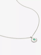 MONICA VINADER May Birthstone Sterling - Silver Necklace | 頸鏈 (銀色) - LondonKelly 英國名牌代購