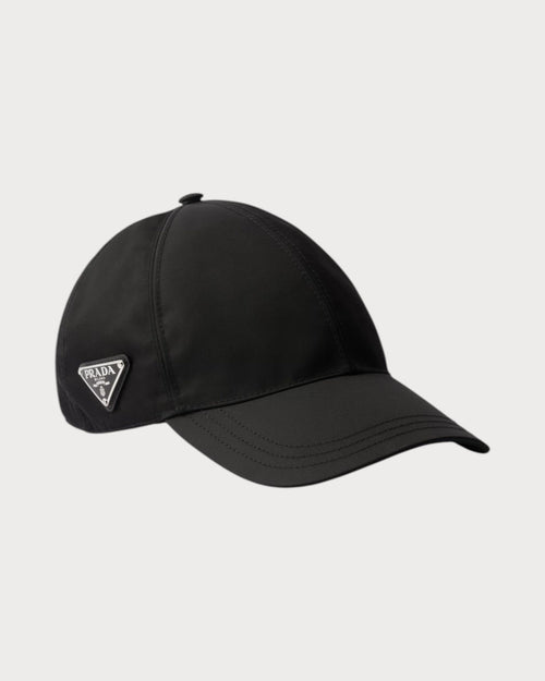 PRADA 2HC274 Men's Re - Nylon Baseball Cap Black | 普拉達 男仕棒球帽 (黑色) - LONDONKELLY 英國名牌代購