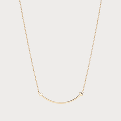 TIFFANY & CO. Tiffany T Smile Pendant in(Small/3 Colors) - LONDONKELLY 英國名牌代購