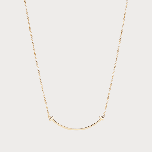 TIFFANY & CO. Tiffany T Smile Pendant in(Small/3 Colors) - LONDONKELLY 英國名牌代購