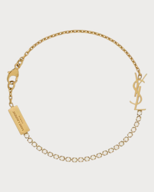 YSL SAINT LAURENT Cassandre Charm Bracelet | 聖羅蘭 手鏈 (多色) - LONDONKELLY 英國名牌代購