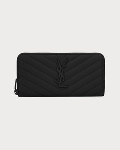 YSL SAINT LAURENT Cassandre Matelasse Zip Around Long Wallet | 聖羅蘭 長銀包 (多色) - LONDONKELLY 英國名牌代購
