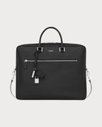 YSL SAINT LAURENT Men's Sac De Jour Large Briefcase | 聖羅蘭 男仕公事包 (黑色) - LONDONKELLY 英國名牌代購