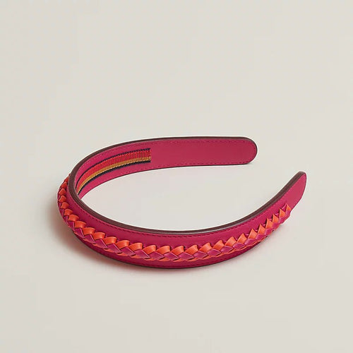 HERMES Glenda Headband | 愛馬仕 髮飾 (Red)